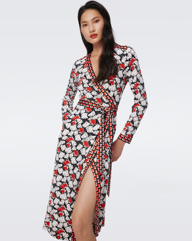 Danica Silk Jersey Wrap Dress