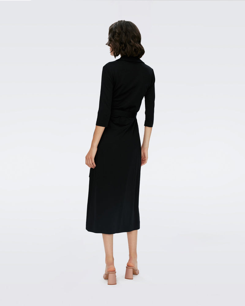 Abigail Midi Wrap Dress