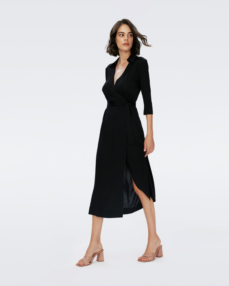 Abigail Midi Wrap Dress