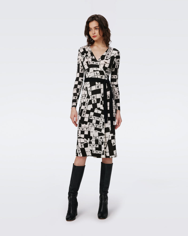 Luella Wool Wrap Dress