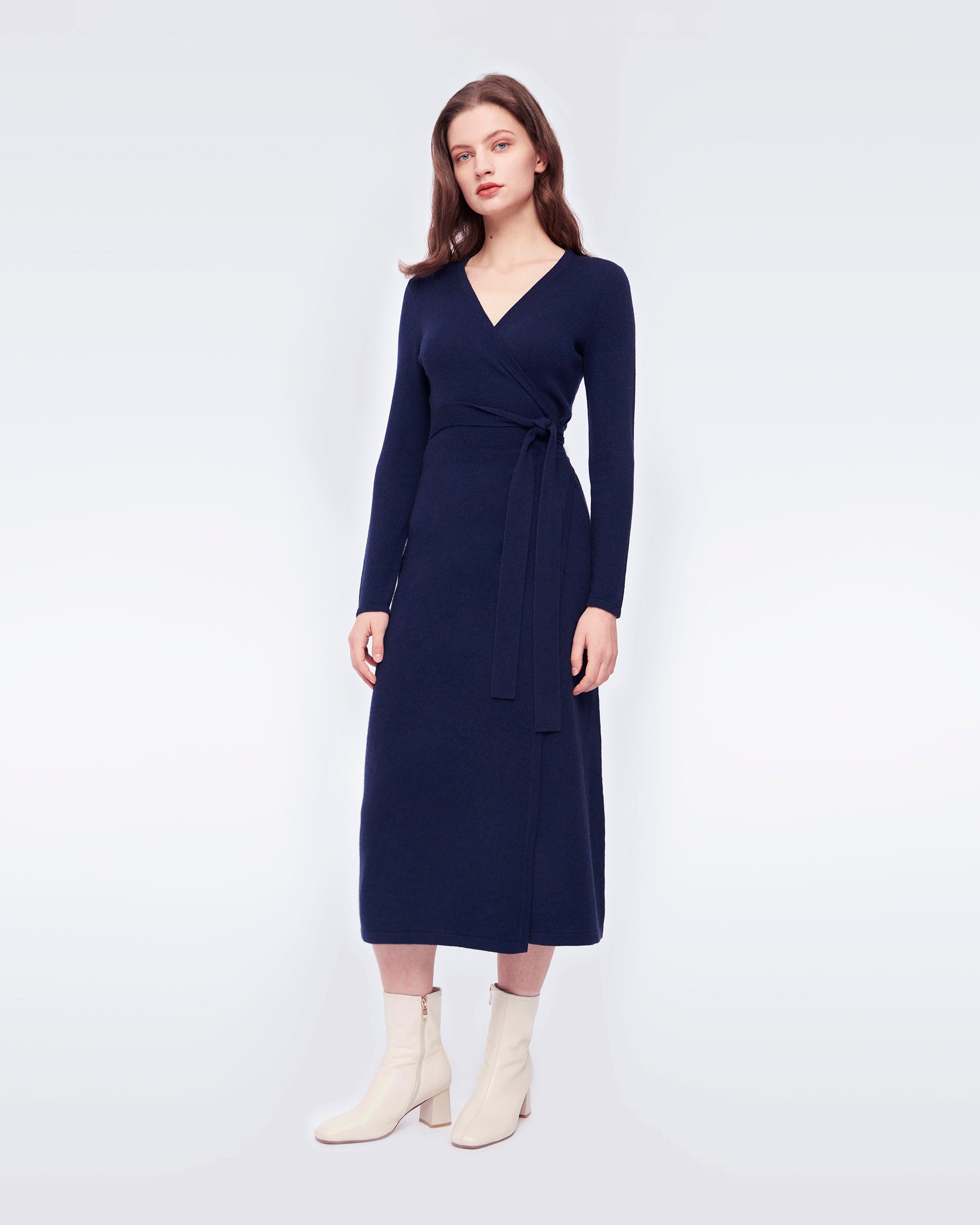 Astrid Wool-Cashmere Wrap Dress – Diane von Furstenberg UK